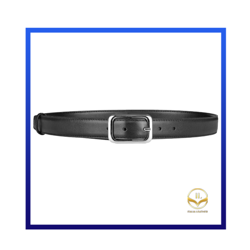 Thắt lưng unisex bản dây 2.5cm da bò chân kim